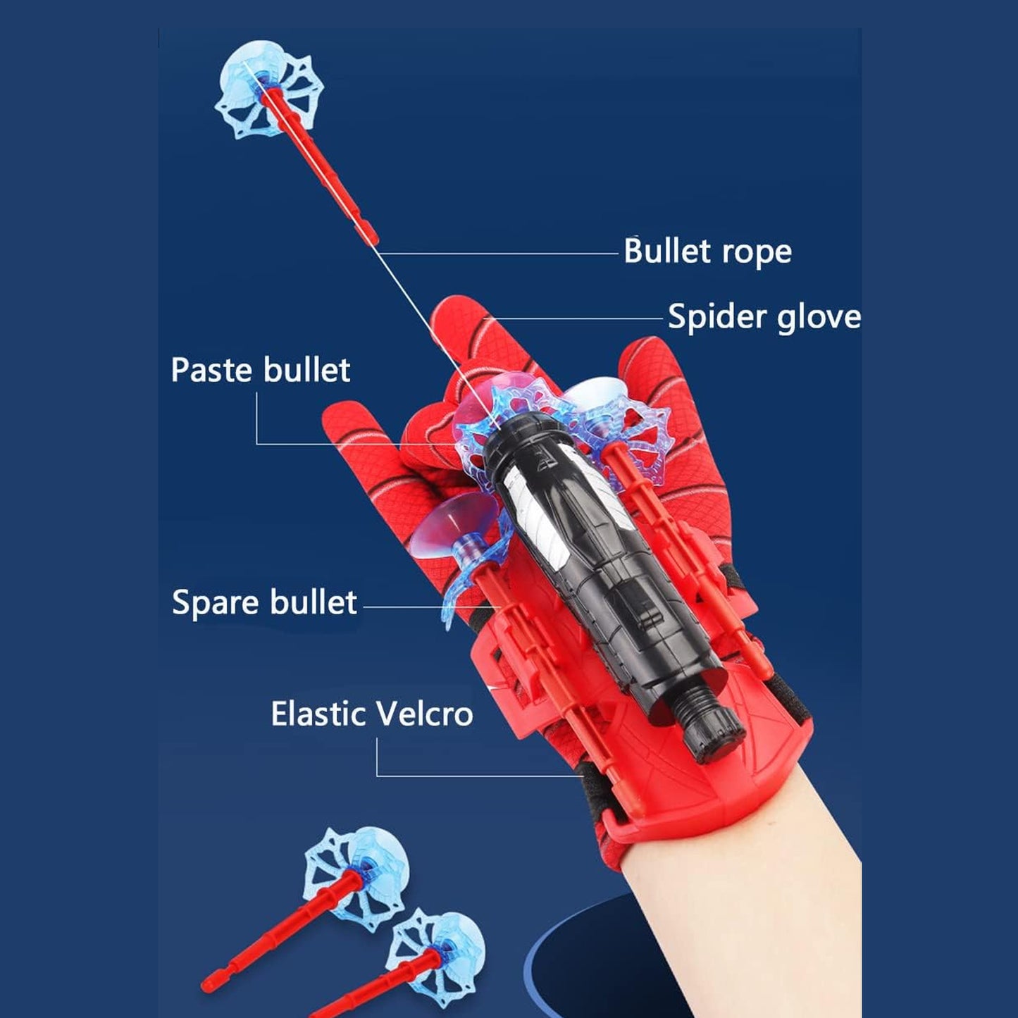 Spiderman Web Shooter Toy For Kids