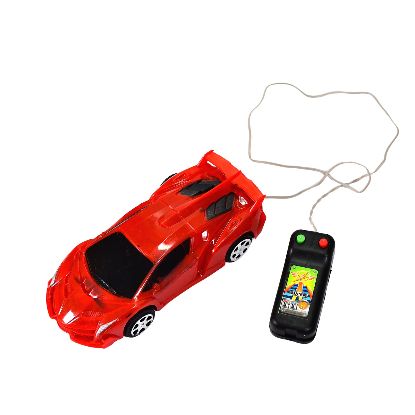 Remote Control Simulation Red Racing Toy Car.