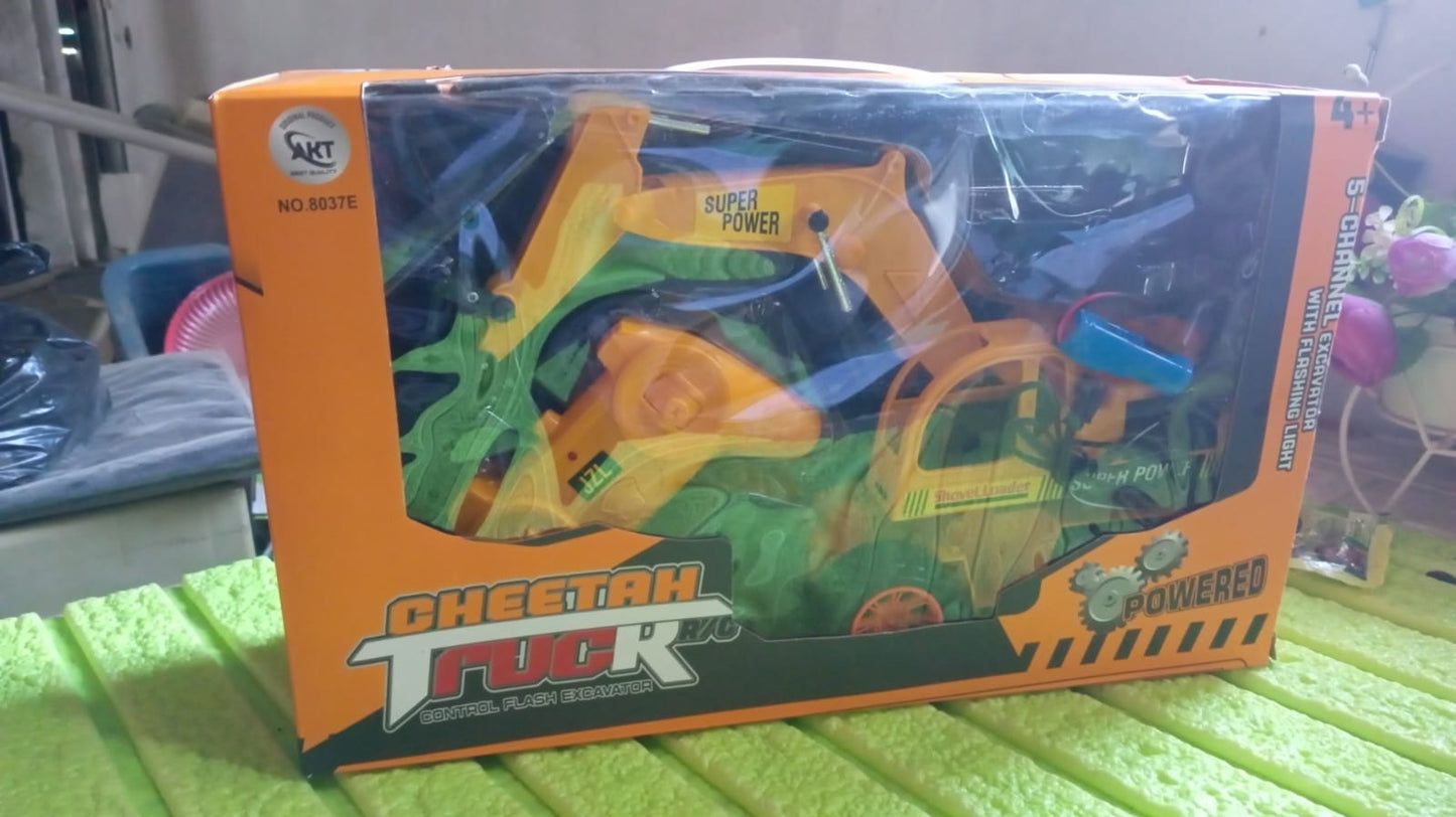 Plastic JCB Construction Toy Remote Control