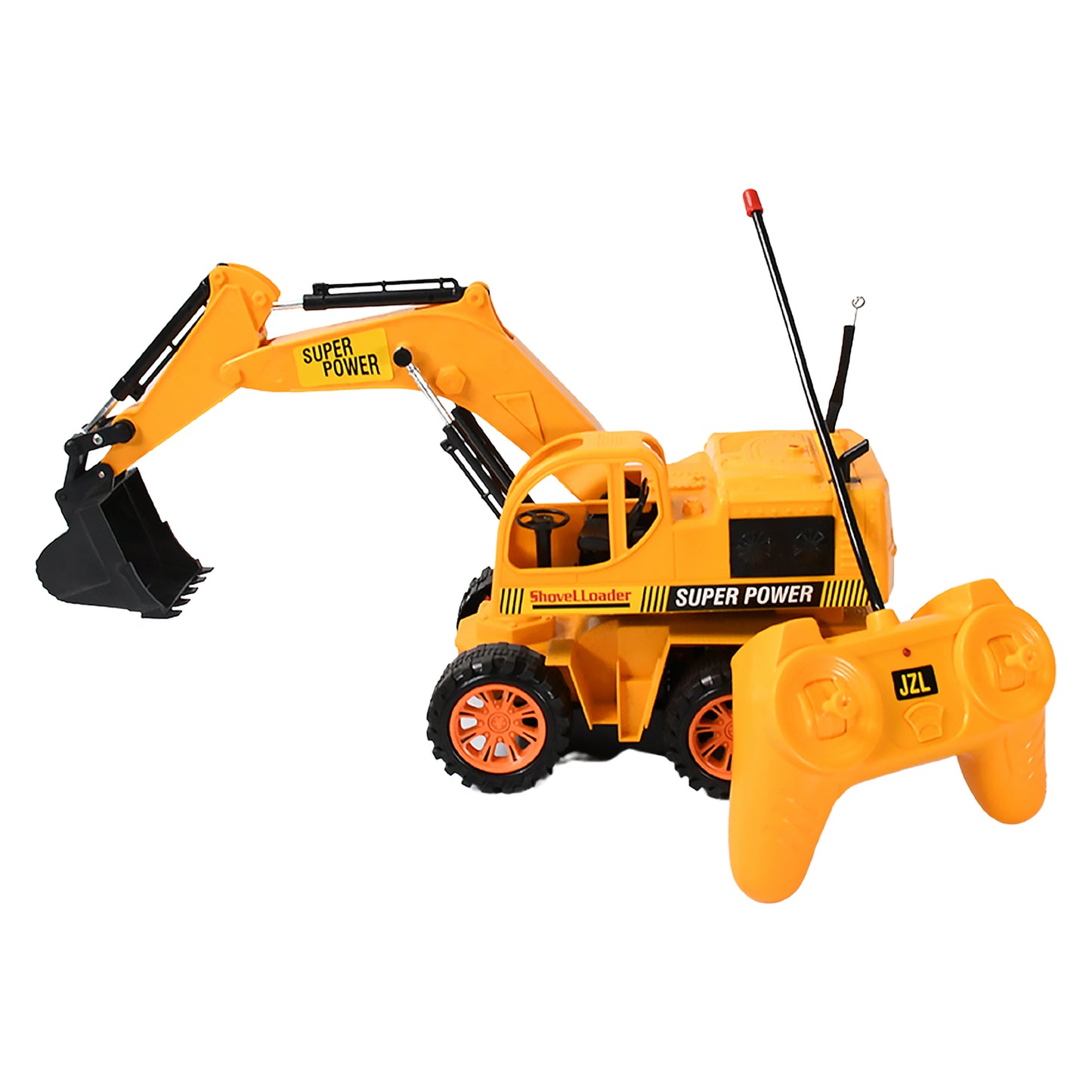 Plastic JCB Construction Toy Remote Control